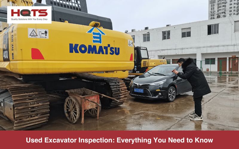 Image for used excavator inspection